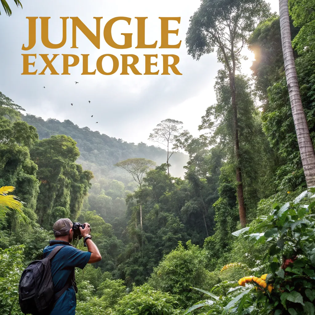 Jungle Explorer Magazine Cover